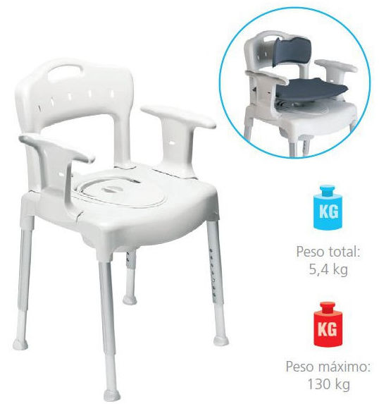 Silla Multifunción Cómoda Swift ref. AB73: Material online de Benclinic Silla Multifunción Cómoda Swift ref. AB73: Material online de Benclinic