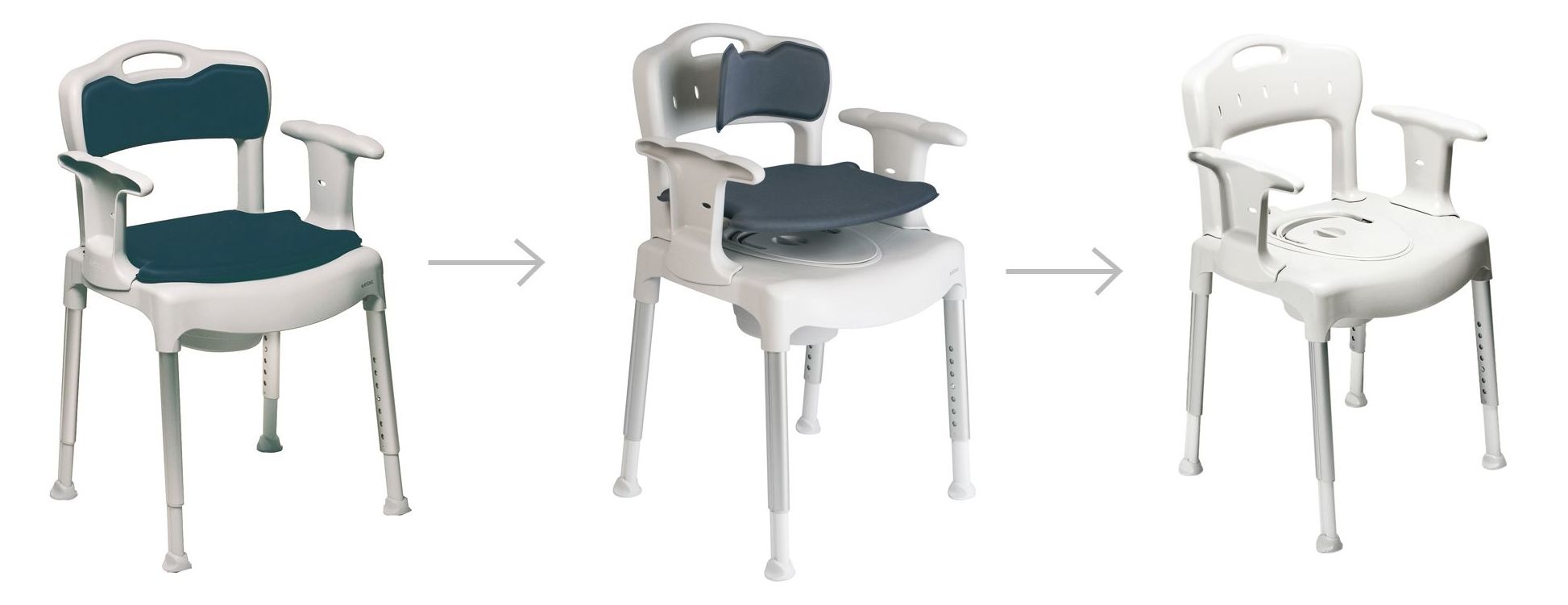 Silla Multifunción Cómoda Swift ref. AB73: Material online de Benclinic Silla Multifunción Cómoda Swift ref. AB73: Material online de Benclinic