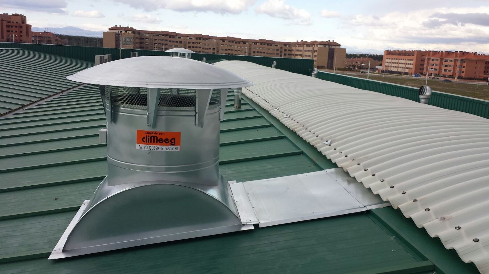 Ventilación y extracción calor de naves en Madrid Ventilación y extracción calor de naves en Madrid