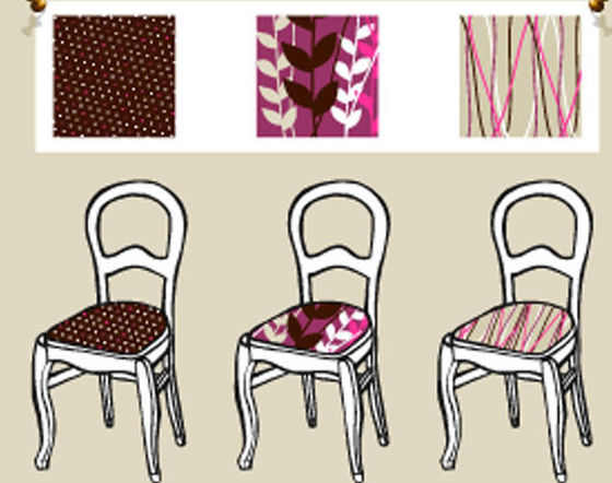 Tapizado de sillas con diseños a su gusto 