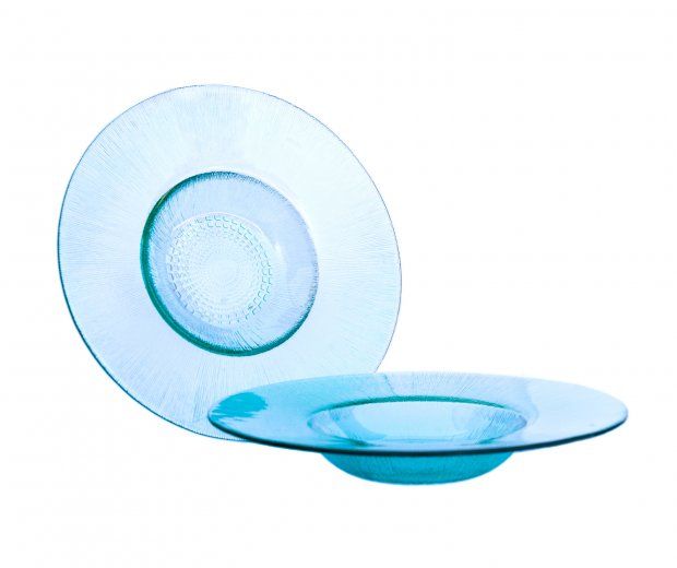 Plato de degustación hondo cristal 30cm: Alquiler de Mantelería & Menaje Plato de degustación hondo cristal 30cm: Alquiler de Mantelería & Menaje