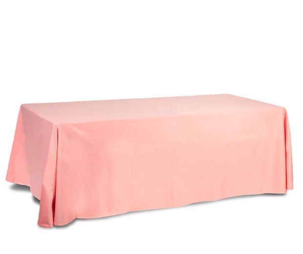 Mantel rectangular rosa: Alquiler de Mantelería & Menaje Mantel rectangular rosa: Alquiler de Mantelería & Menaje