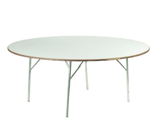 Mesa redonda de madera: Alquiler de Mantelería & Menaje Mesa redonda de madera: Alquiler de Mantelería & Menaje