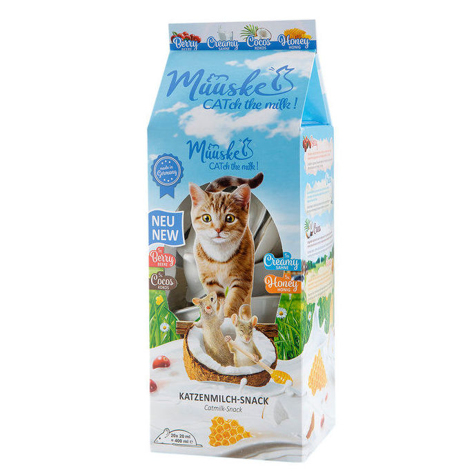 Muuske leche para gatos sabores Madrid mascotas Muuske leche para gatos sabores Madrid mascotas