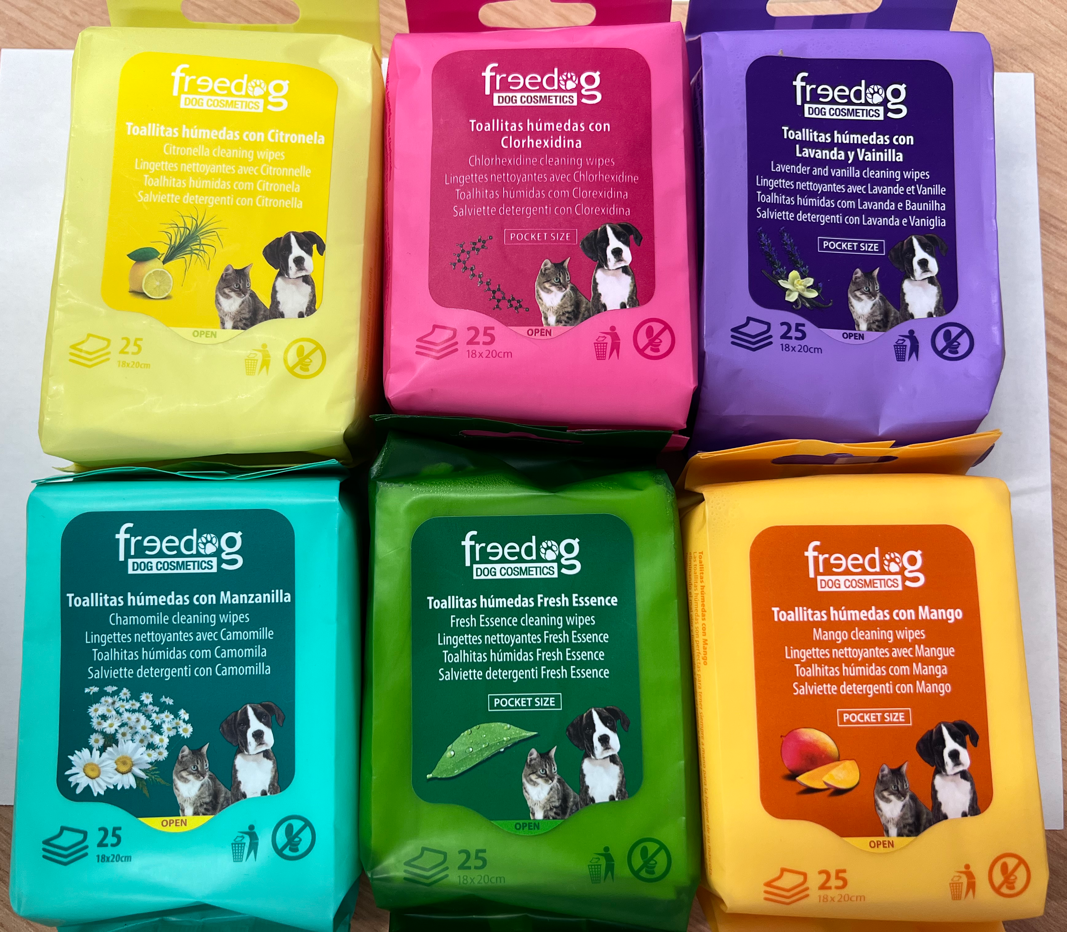 Toallitas húmedas Freedog: Nuestros productos de Pienso Express Toallitas húmedas Freedog: Nuestros productos de Pienso Express