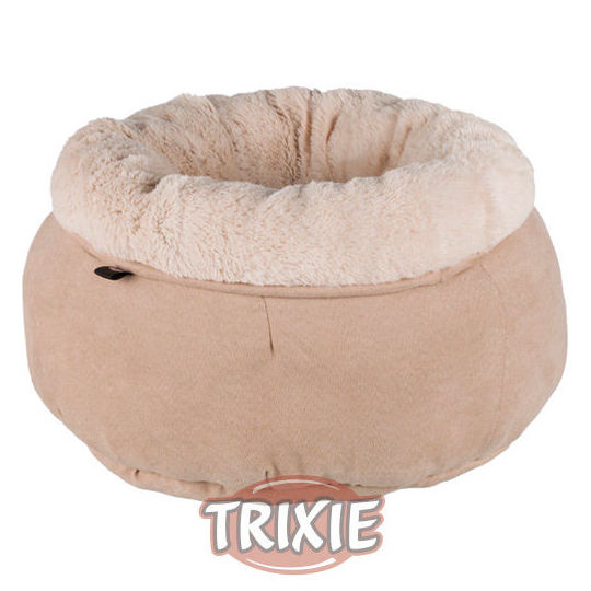 Cama Elsie para perros y gatos. Cama suave Trixie redonda gris. Tienda de animales Madrid Cama Elsie para perros y gatos. Cama suave Trixie redonda gris. Tienda de animales Madrid