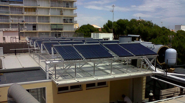 Instalación de placas solares 