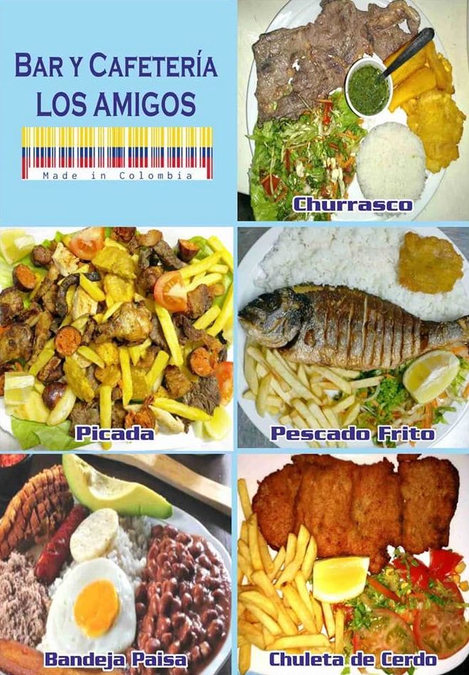 MENU PARA HOY JUEVES: Carta de Bar Cafetería Los Amigos MENU PARA HOY JUEVES: Carta de Bar Cafetería Los Amigos