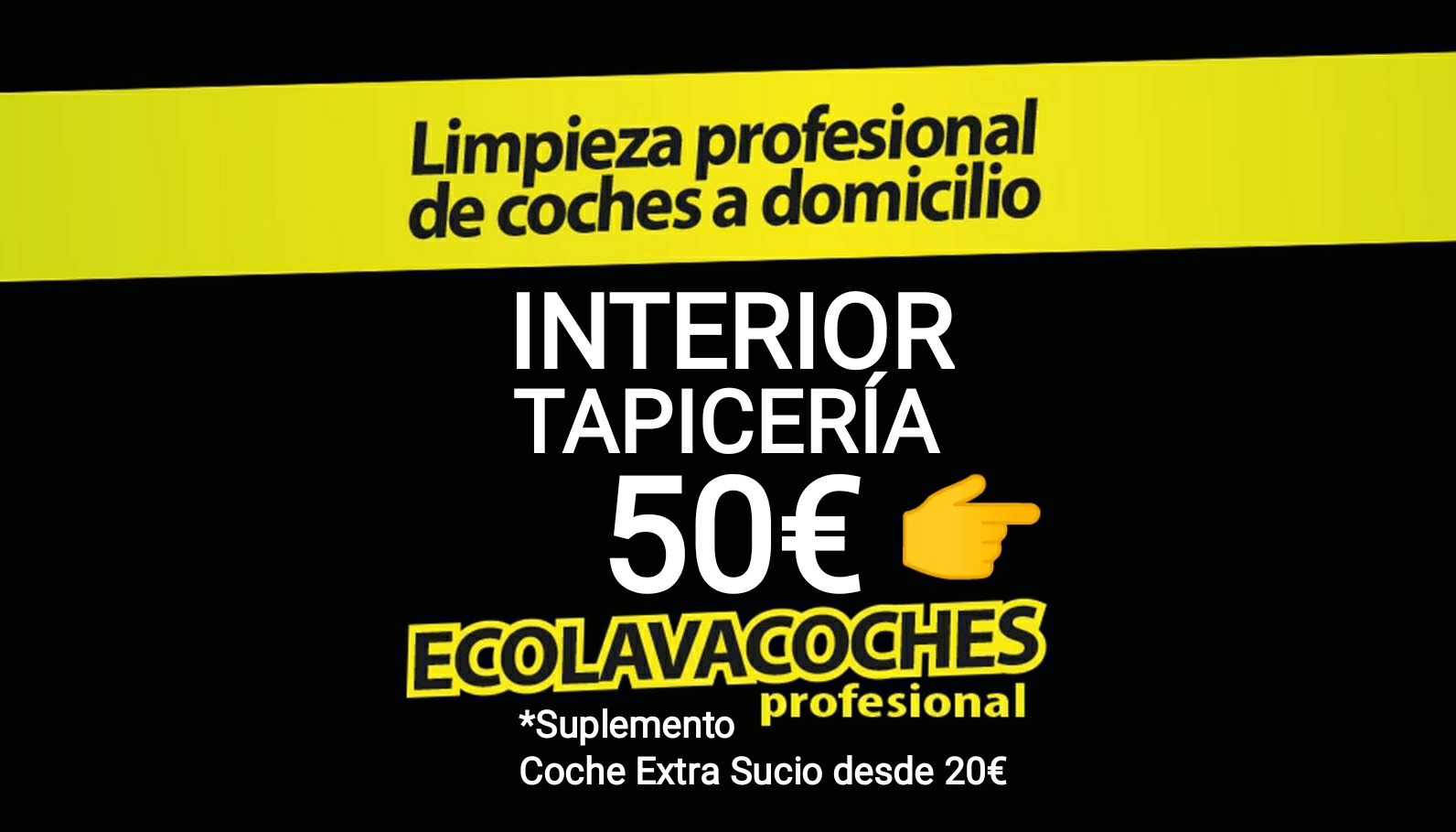 Interior Tapicería 50€/ Indícanos Dirección Dia Hora y vemos disponibilidad: Servicios y tarifas de Ecolavacoches Profesional Interior Tapicería 50€/ Indícanos Dirección Dia Hora y vemos disponibilidad: Servicios y tarifas de Ecolavacoches Profesional