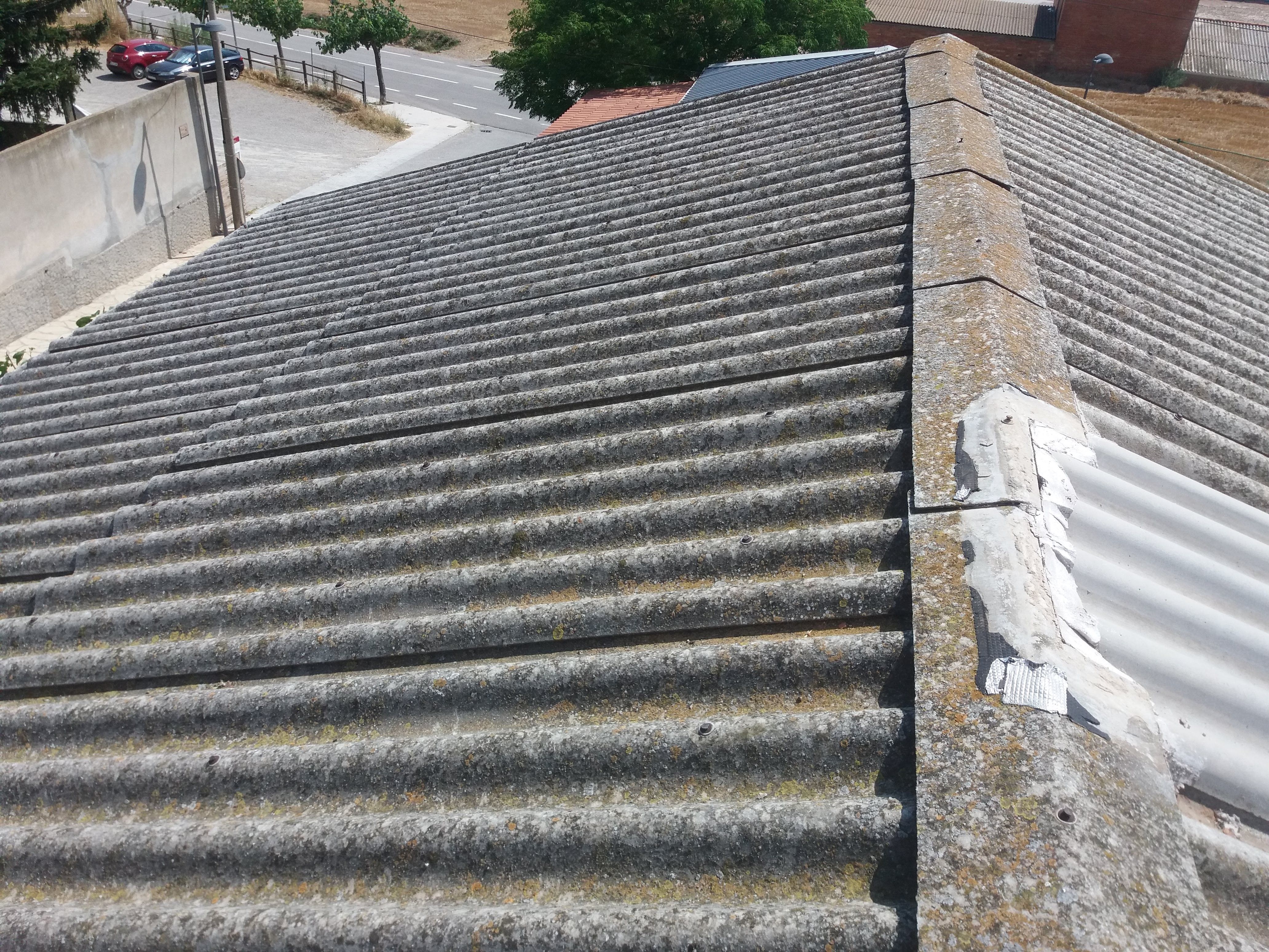 Roofs before waterproofing