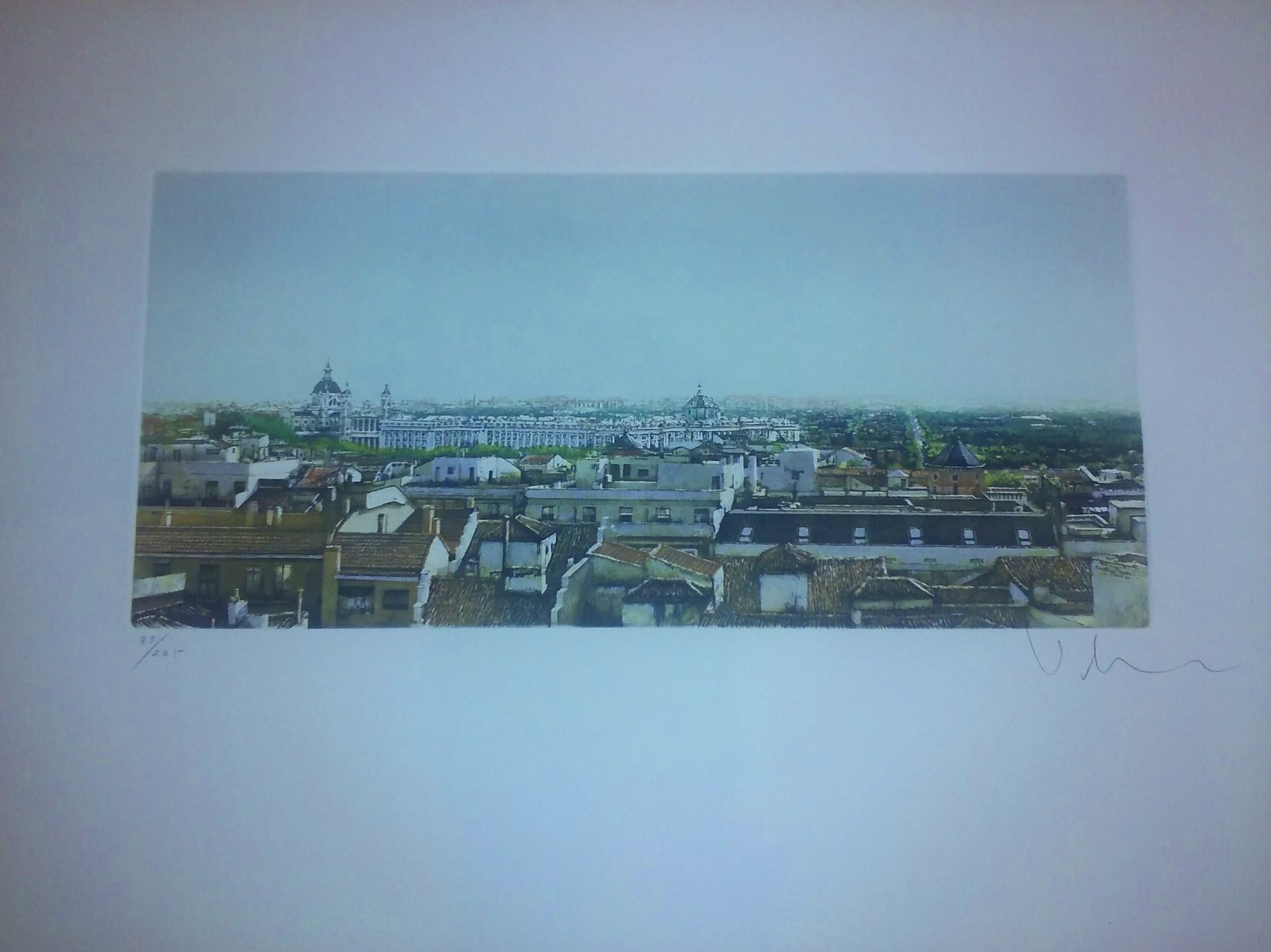 Palacio Real .Aguatinta 51 x 38 Palacio Real .Aguatinta 51 x 38