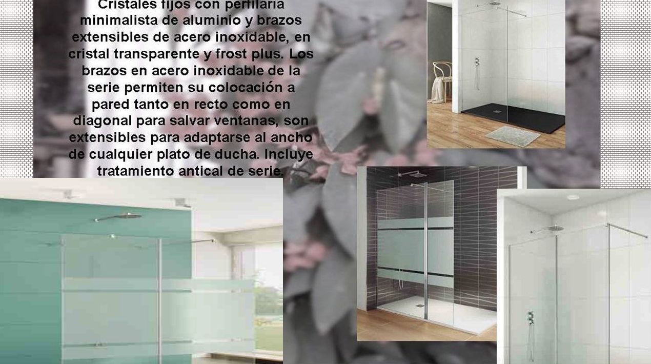 Mamparas con paneles fijos: Servicios de MAMPARAS WAJAL Mamparas con paneles fijos: Servicios de MAMPARAS WAJAL