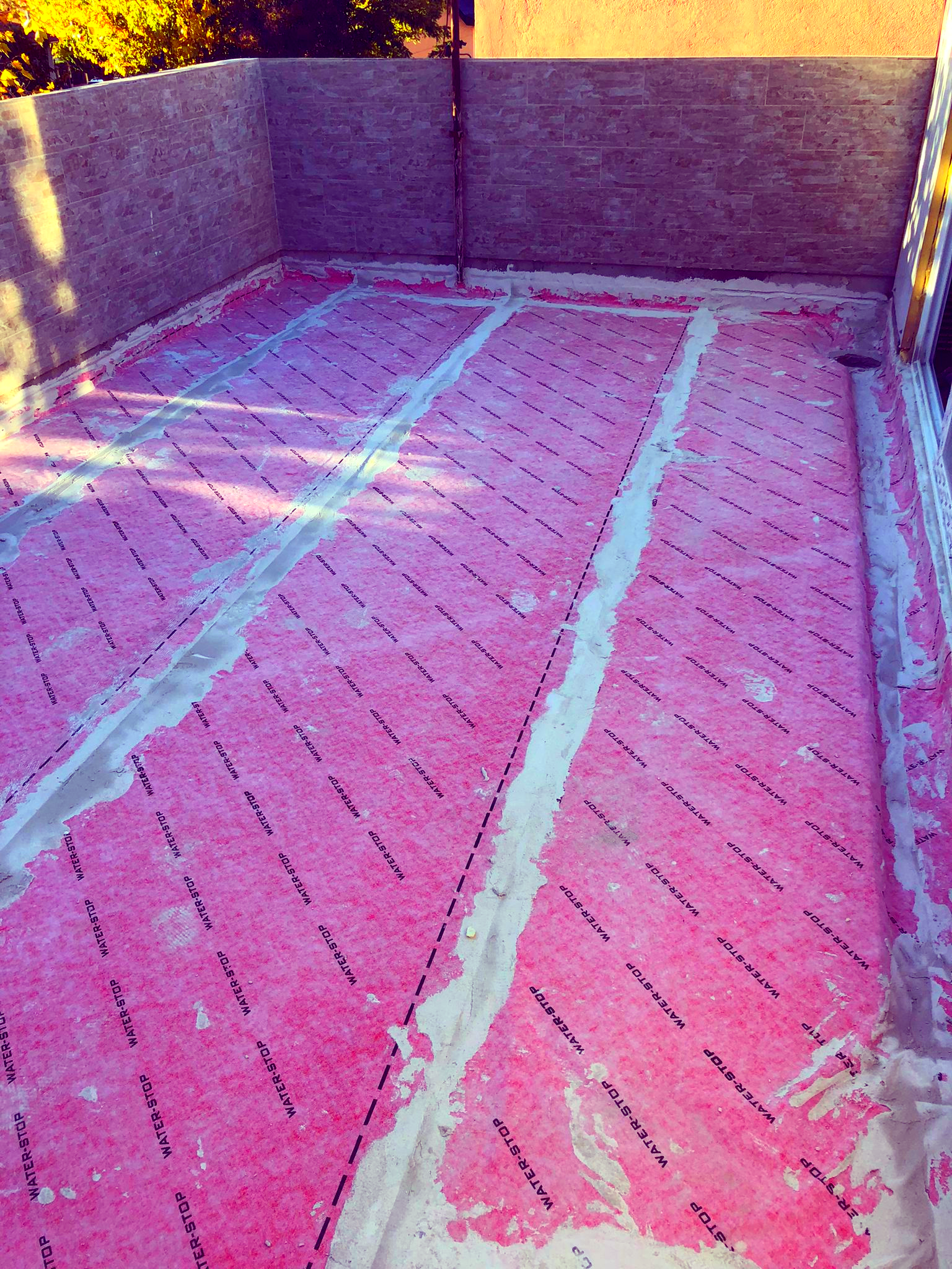 Impermeabilización de terraza con lámina PVC Impermeabilización de terraza con lámina PVC