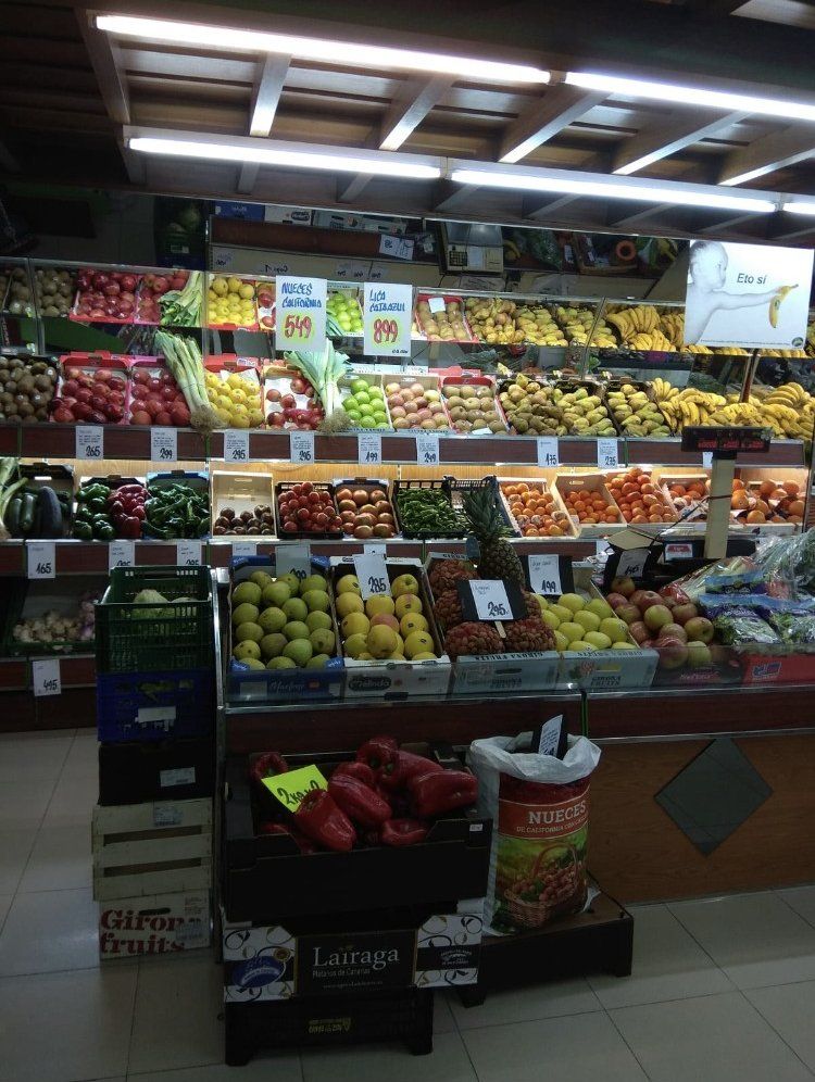 Frutas y verduras Supermercados Savega
