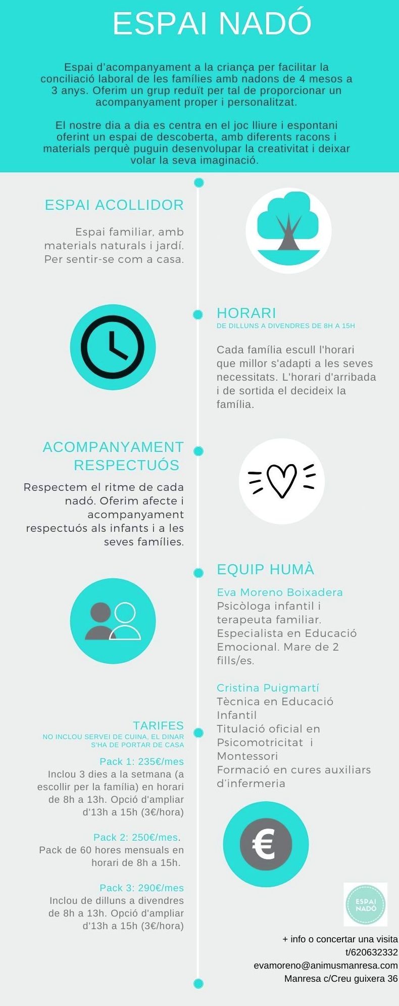 Espai Nadó: Servicios de Animus Manresa Espai Nadó: Servicios de Animus Manresa