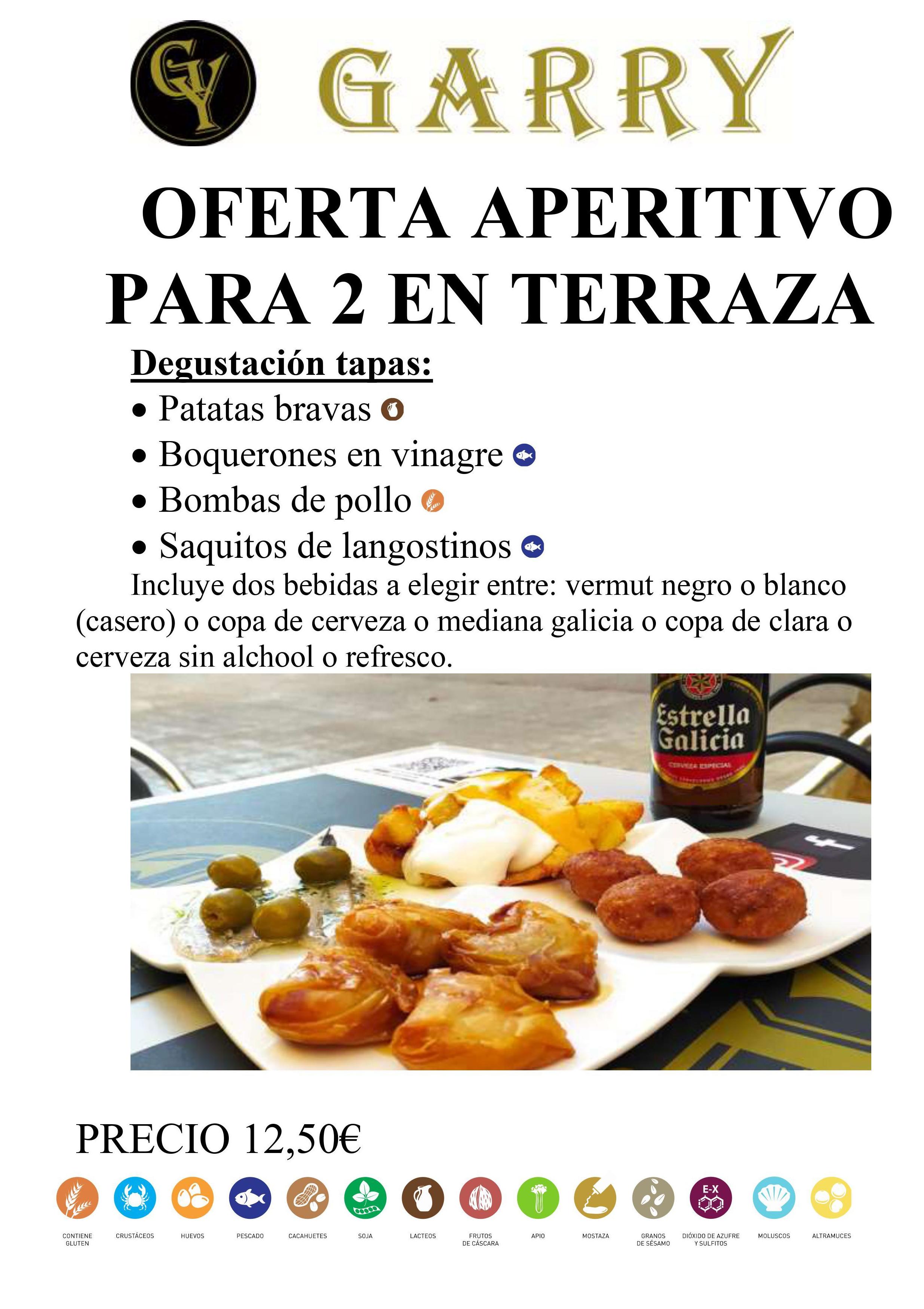 APERITIVO TERRAZA: de Restaurant Garry APERITIVO TERRAZA: de Restaurant Garry