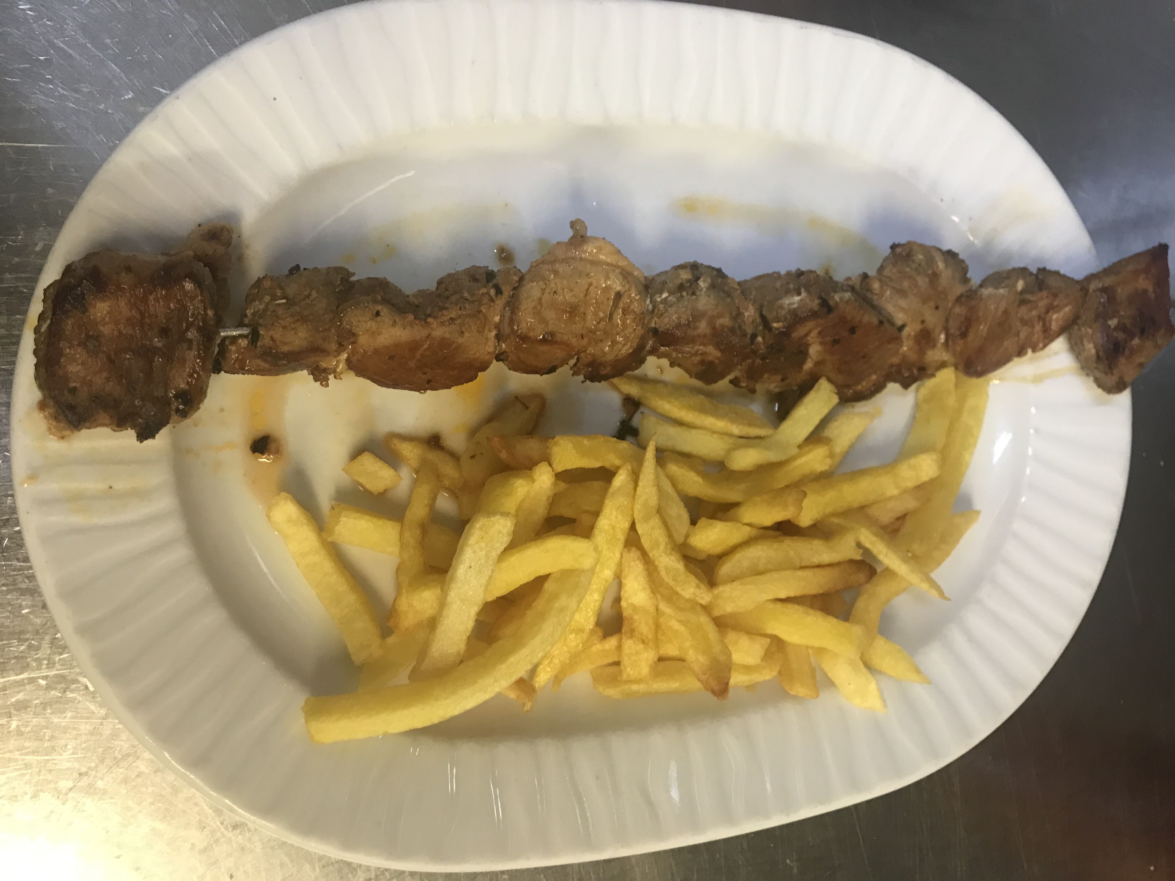 Pincho moruno: Menús de Restaurante Terraza La Parrilla de Valdemoro Pincho moruno: Menús de Restaurante Terraza La Parrilla de Valdemoro