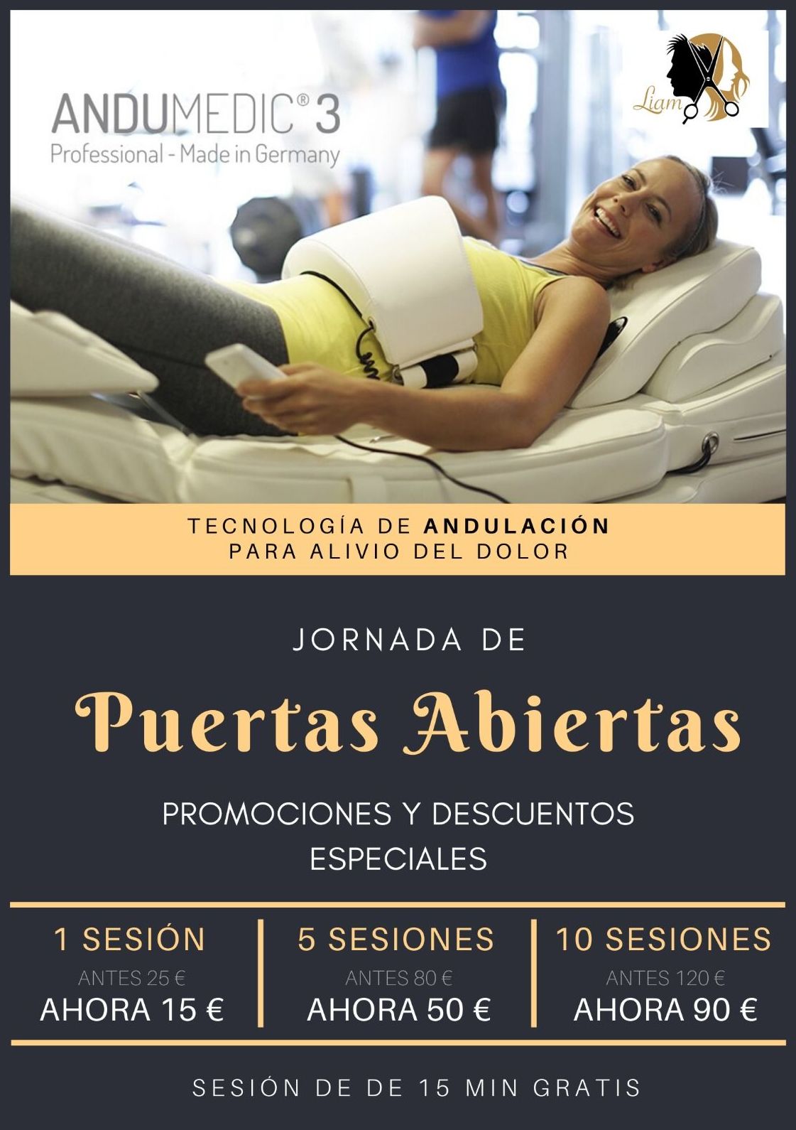 Andulación: Servicios de Centro de Belleza Liam Andulación: Servicios de Centro de Belleza Liam