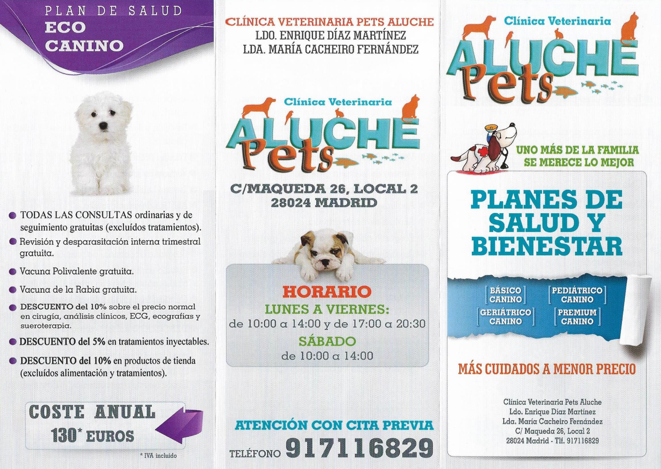 Planes veterinarios para perros Planes veterinarios para perros