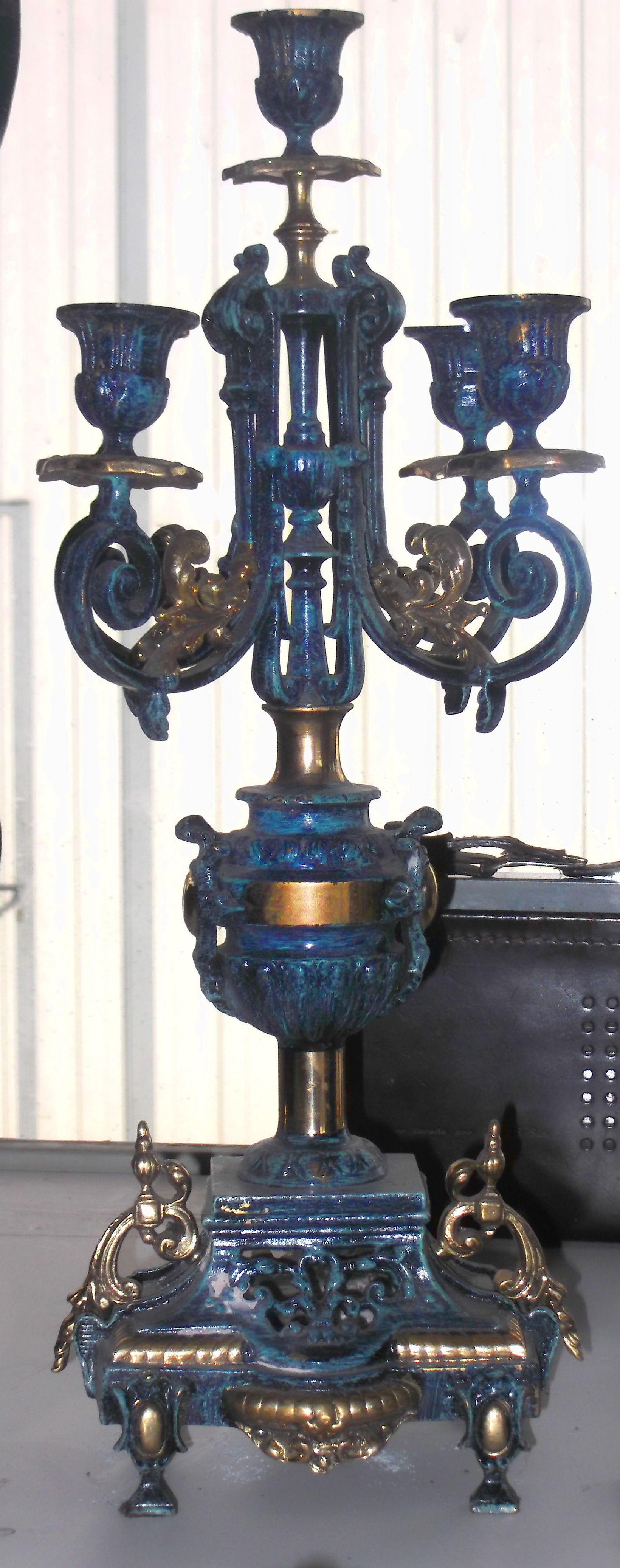 CANDELABROS FORJA POLICROMADA: Catálogo de Autodesguaces De Blas CANDELABROS FORJA POLICROMADA: Catálogo de Autodesguaces De Blas