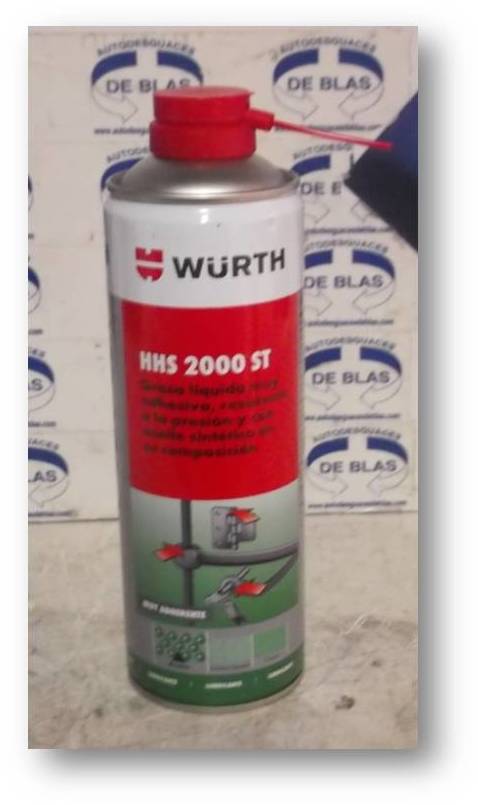 Grasa liquida HHS 2000 ST Wurth: Catálogo de Autodesguaces De Blas Grasa liquida HHS 2000 ST Wurth: Catálogo de Autodesguaces De Blas
