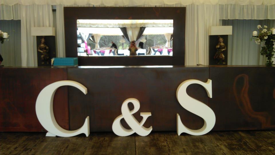 INICIALES GIGANTES DE POLIESPAN PARA DECORACIÓN DE BODAS, COMUNIONES, ANIVERSARIOS... INICIALES GIGANTES DE POLIESPAN PARA DECORACIÓN DE BODAS, COMUNIONES, ANIVERSARIOS...