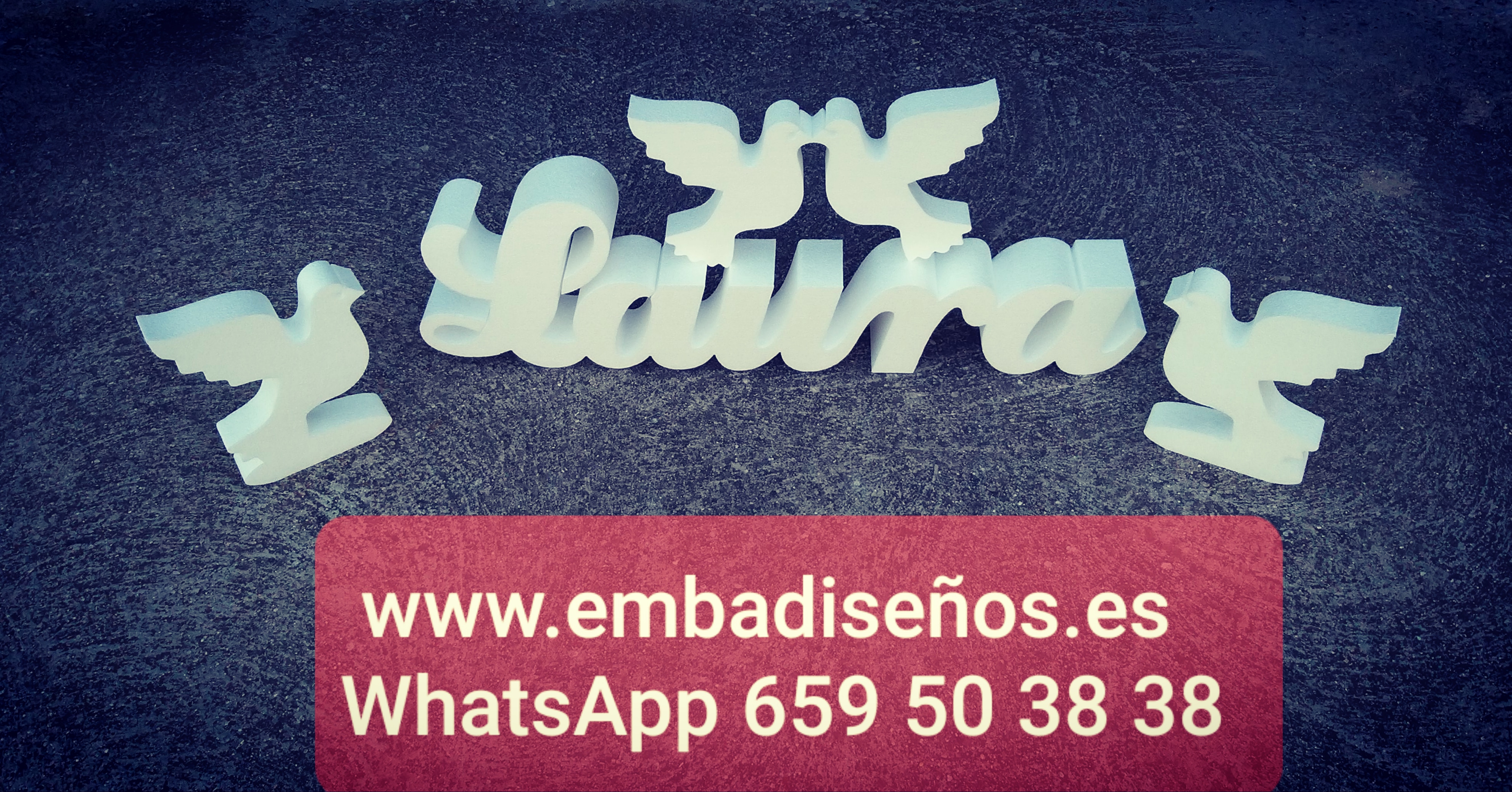 Letras de primera comunión: Productos de Embadiseños Letras de primera comunión: Productos de Embadiseños