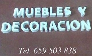 Embadiseños diseño y fabricación de letras en poliespan