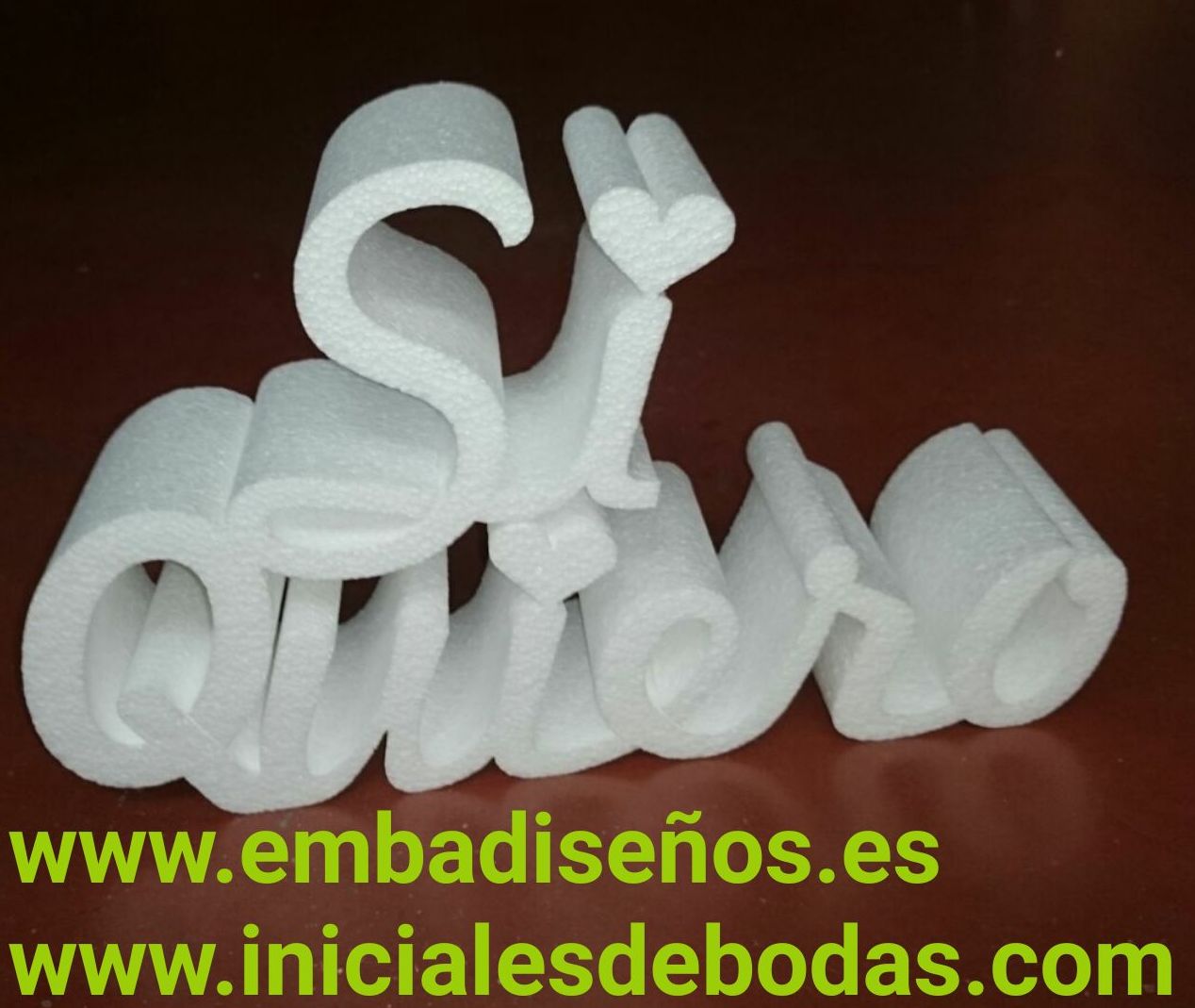 Letras de poliespan: Productos de Embadiseños Letras de poliespan: Productos de Embadiseños