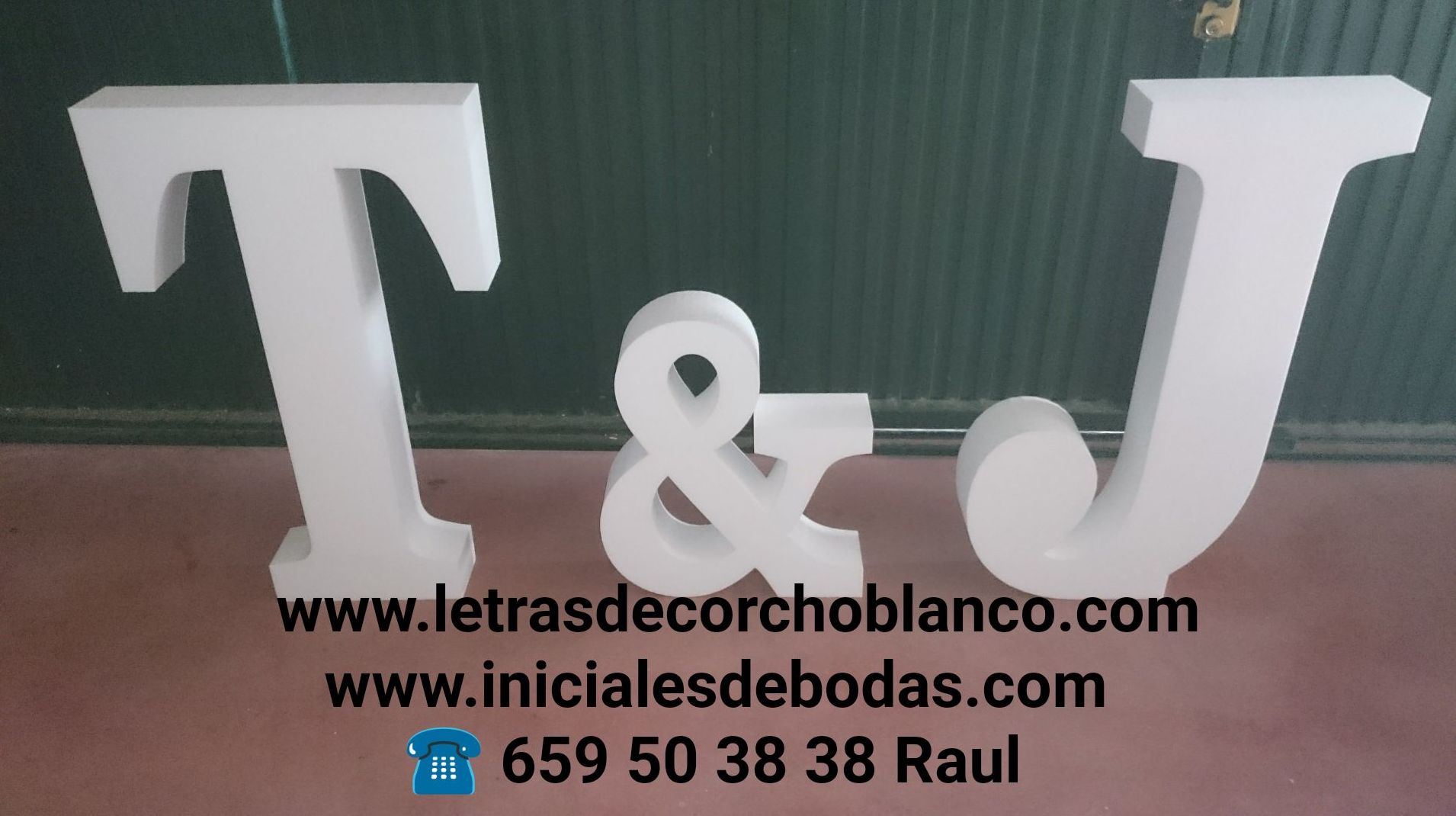 letras de corcho blanco madrid