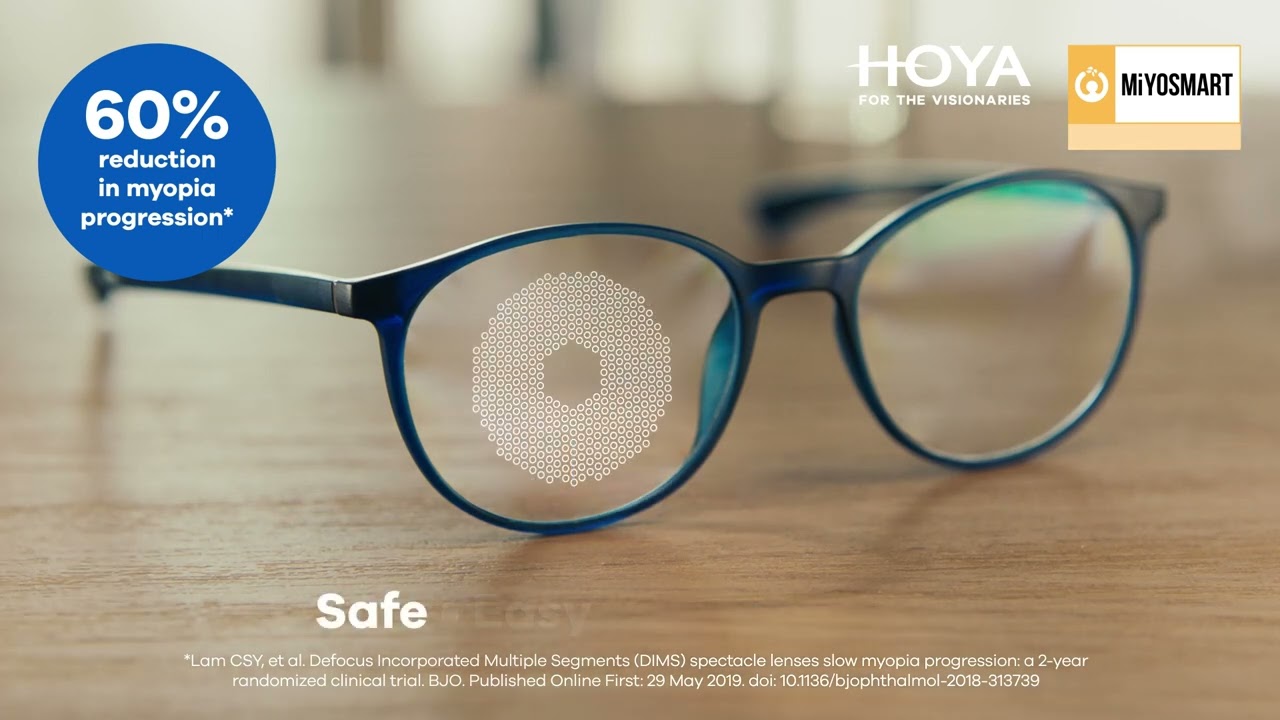 Control de miopía con lente oftálmica HOYA: Productos y Servicios de Centro Óptico Real XXI
