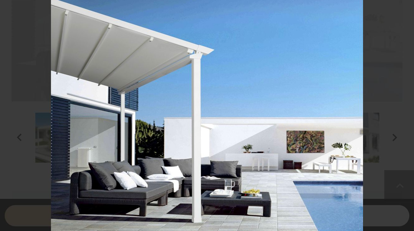 Pergola de lona tensada. Lipari MV living Pergola de lona tensada. Lipari MV living