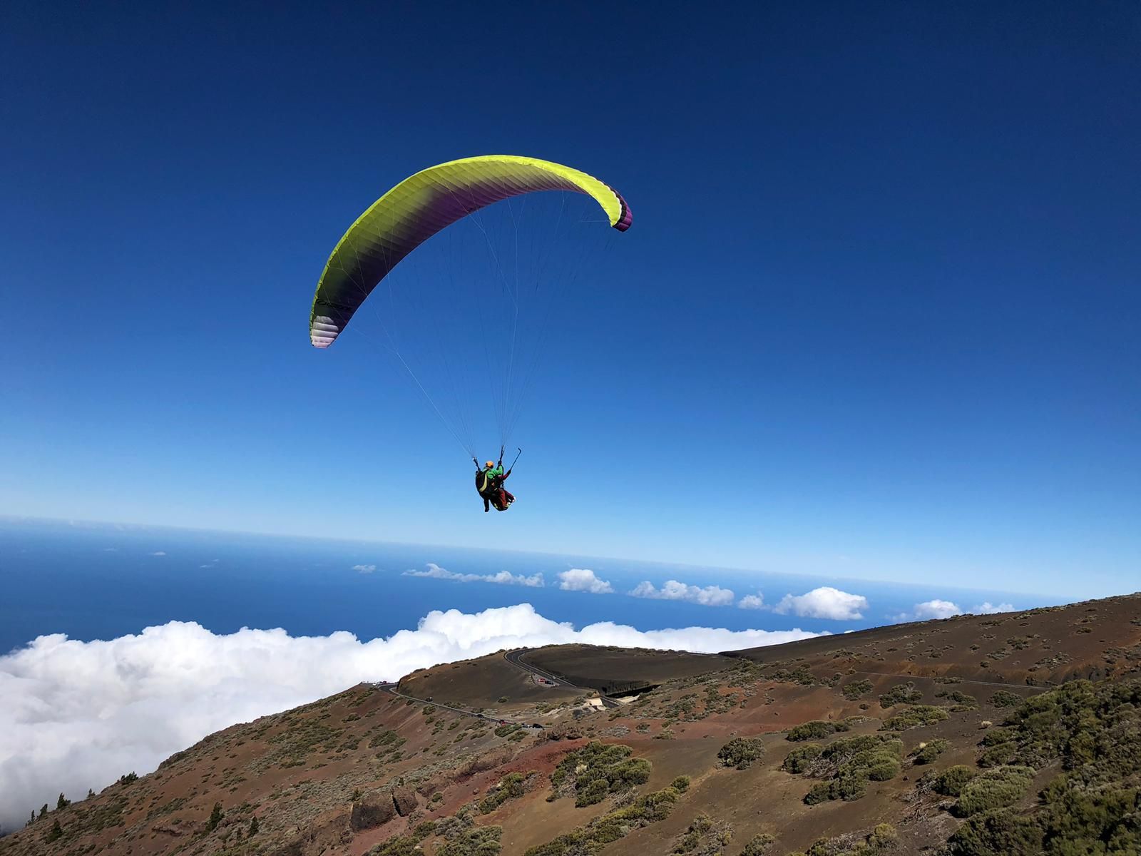 Vuelo en parapente Vuelo en parapente