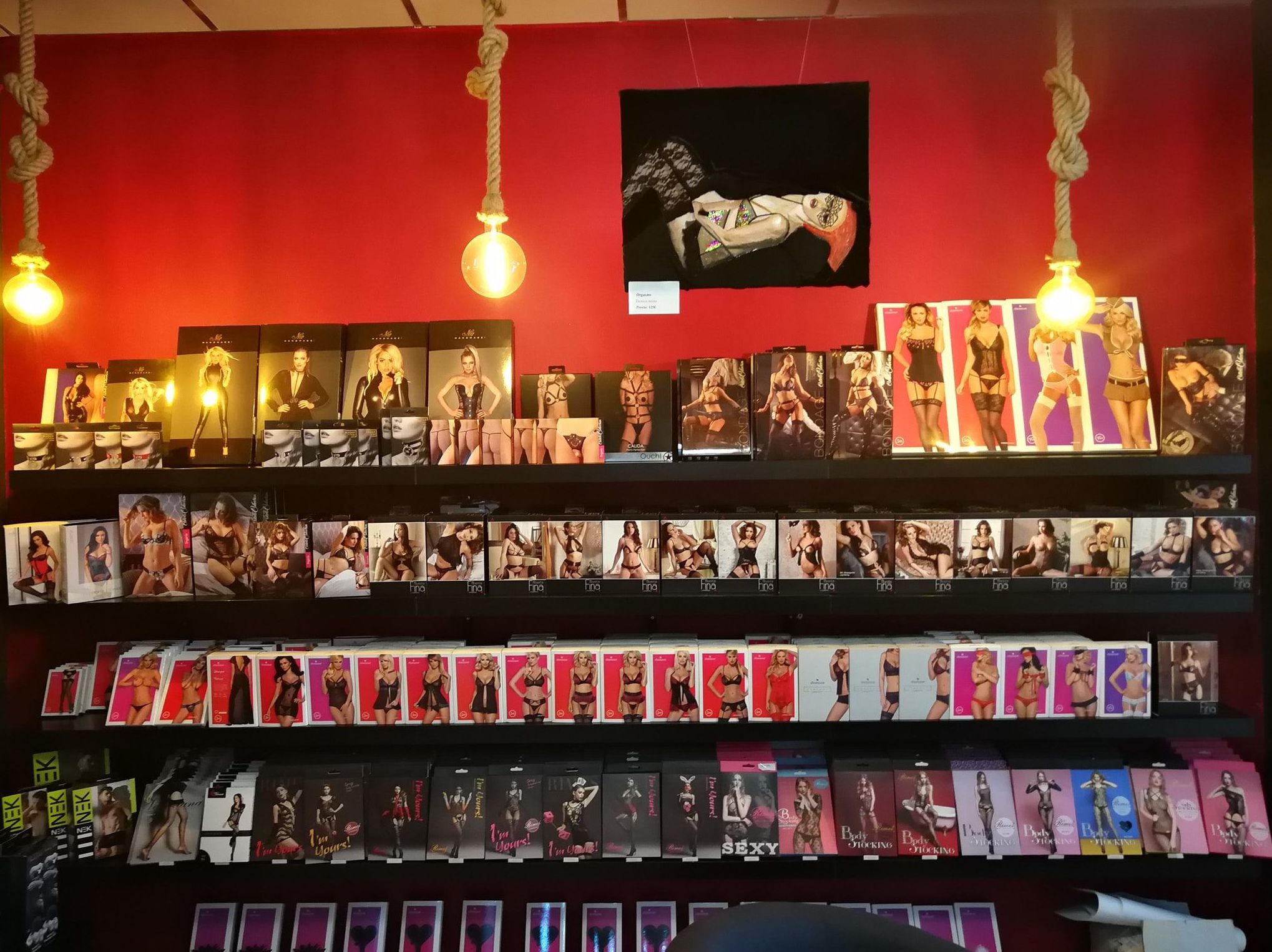 Lencería ella: Tienda física de Eroteca Orgasms Lencería ella: Tienda física de Eroteca Orgasms
