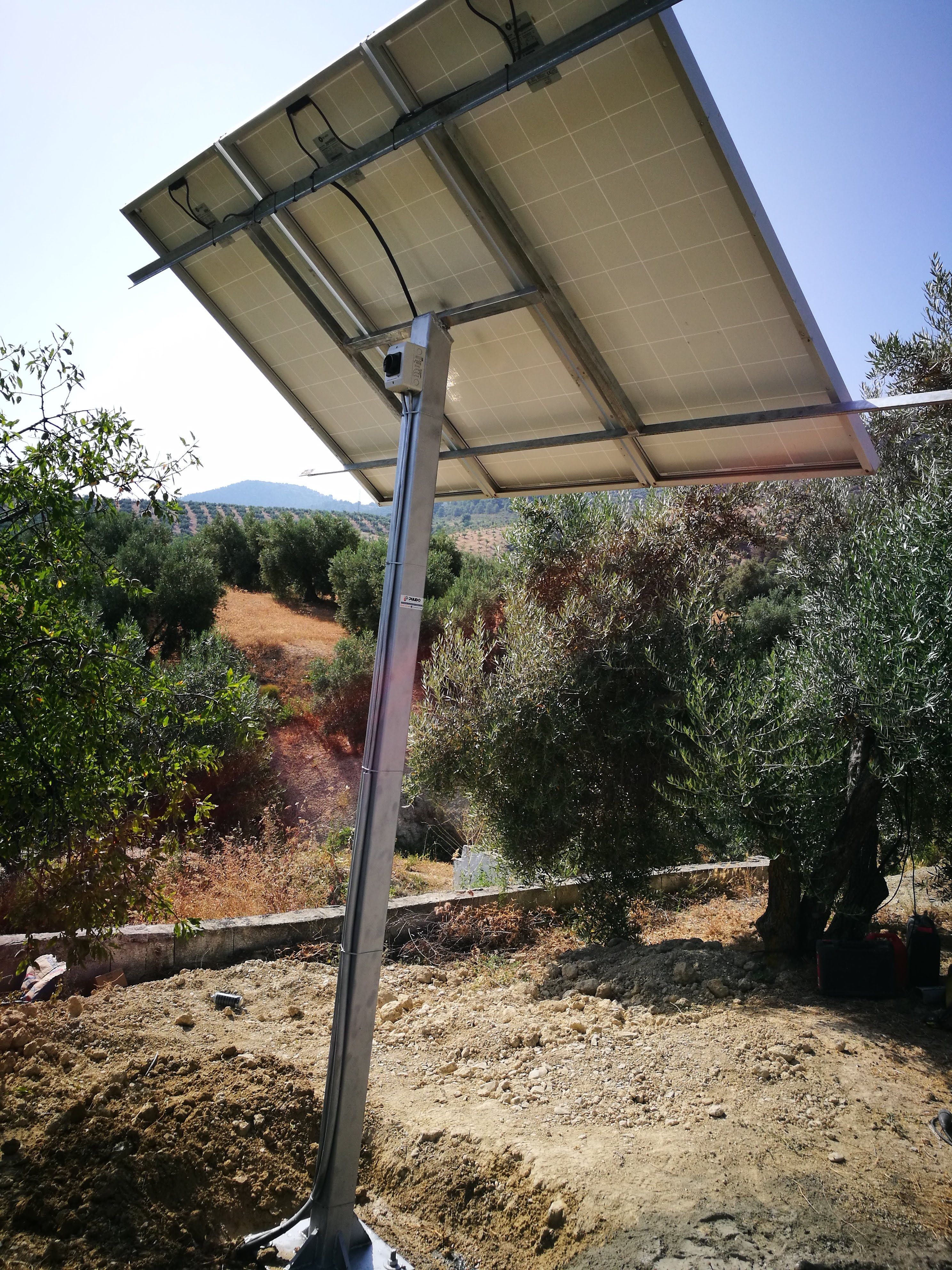 Energía solar en Huelma, Jaén