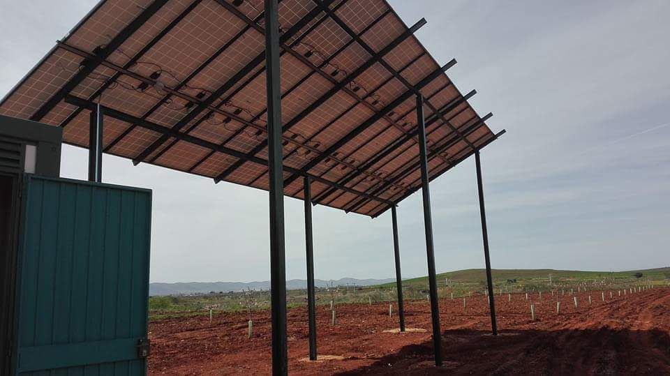 Energía solar térmica y fotovoltaica en Huelma, Jaén