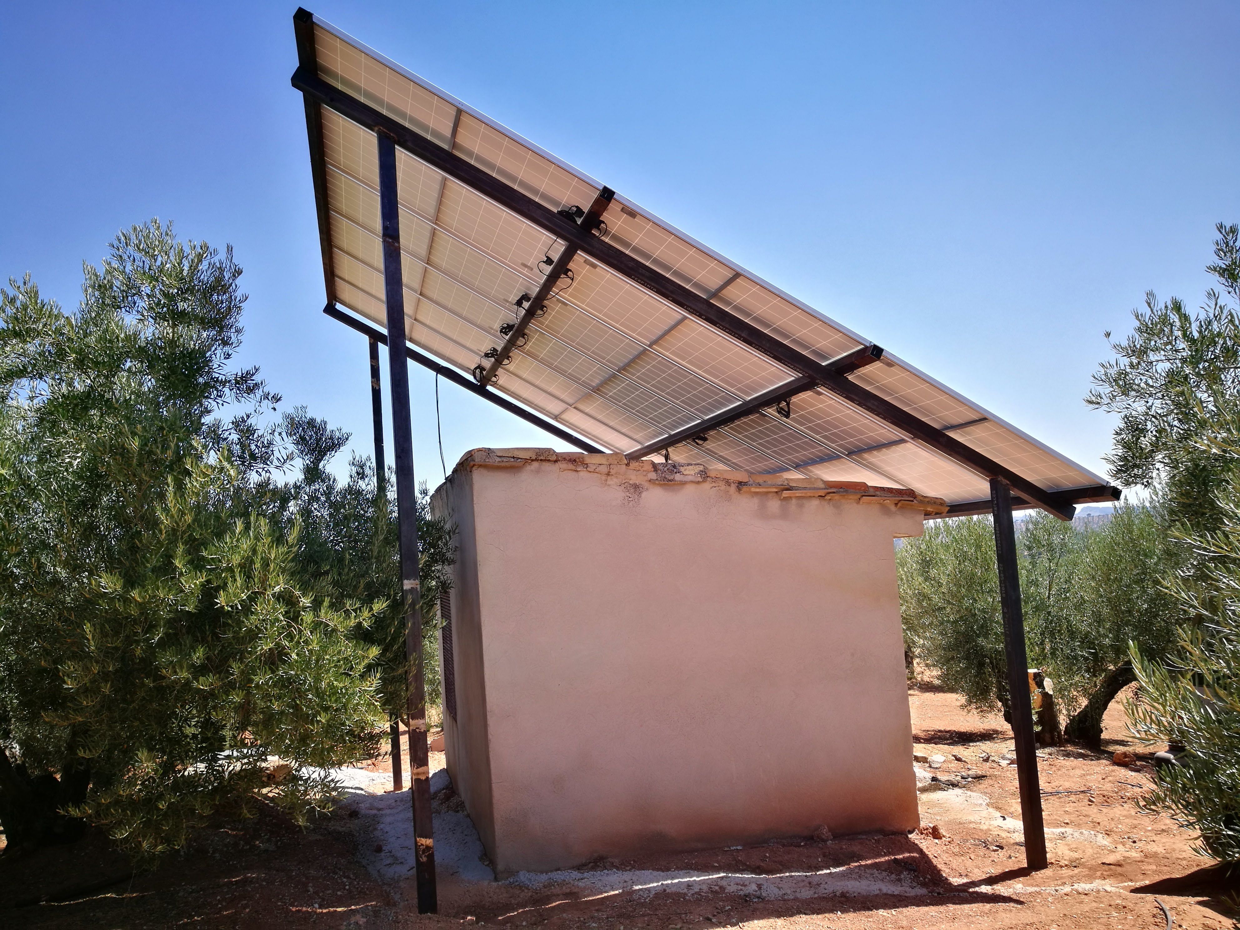 Energía fotovoltaica en Huelma, Jaén