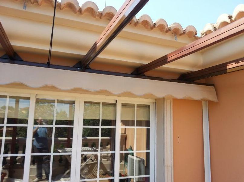 Toldo plano de palilleria Toldo plano de palilleria