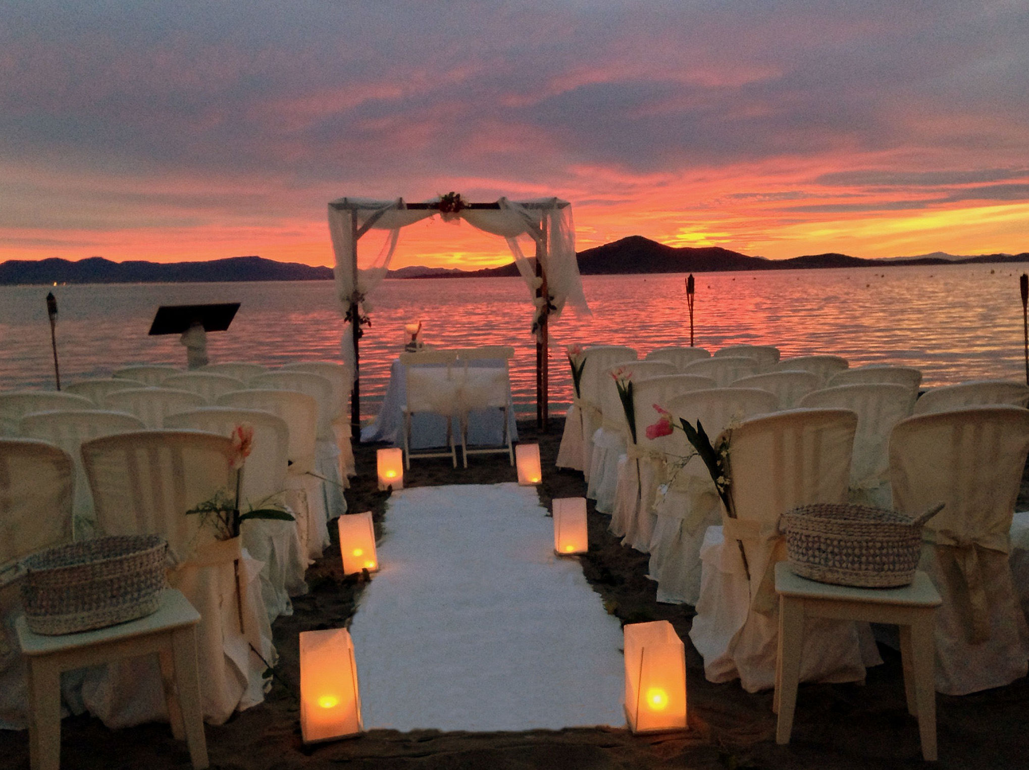Boda a las orillas del Mar Menor. Boda a las orillas del Mar Menor.