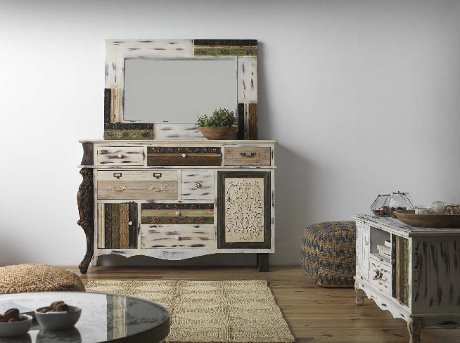 Muebles fabricado en madera de Abeto y MDF de 150 x 45 x 100 Muebles fabricado en madera de Abeto y MDF de 150 x 45 x 100