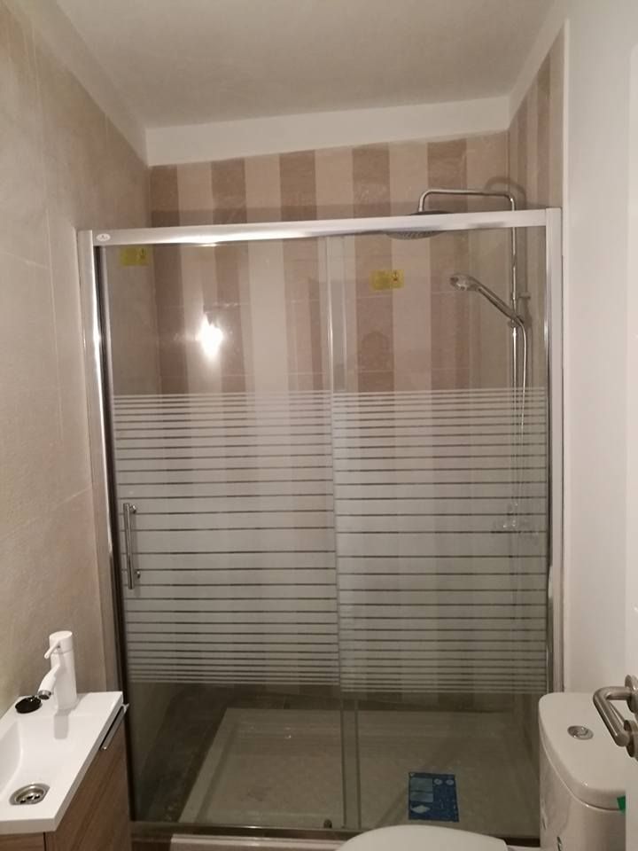 Mamparas ducha de aluminio