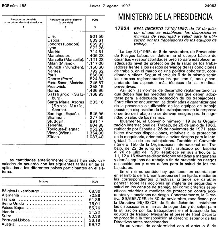 Adecuación al Real Decreto 1215/97: Servicios de Lizaur Sao Tecnología