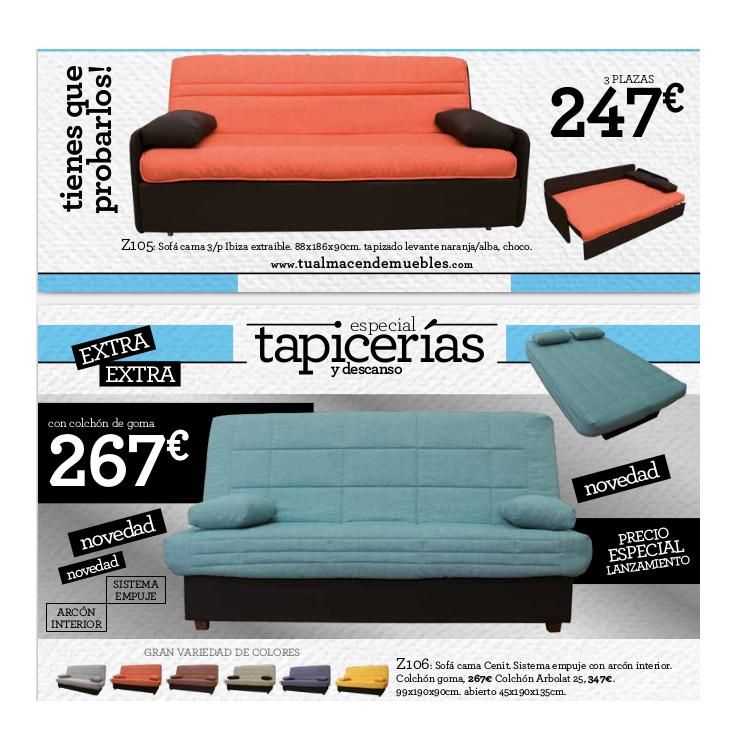 Catálogo de ofertas de tapicería: Productos de MONSOFA Catálogo de ofertas de tapicería: Productos de MONSOFA