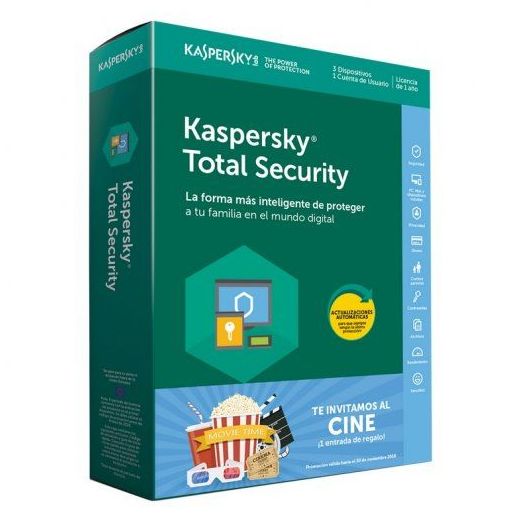 Promoción Antivirus Kaspersky Total Security