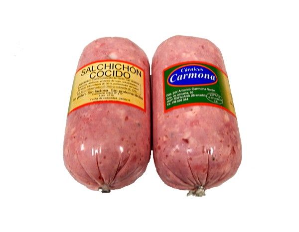 Salchichón cocido al ajo: Productos de Cárnicas Carmona Salchichón cocido al ajo: Productos de Cárnicas Carmona