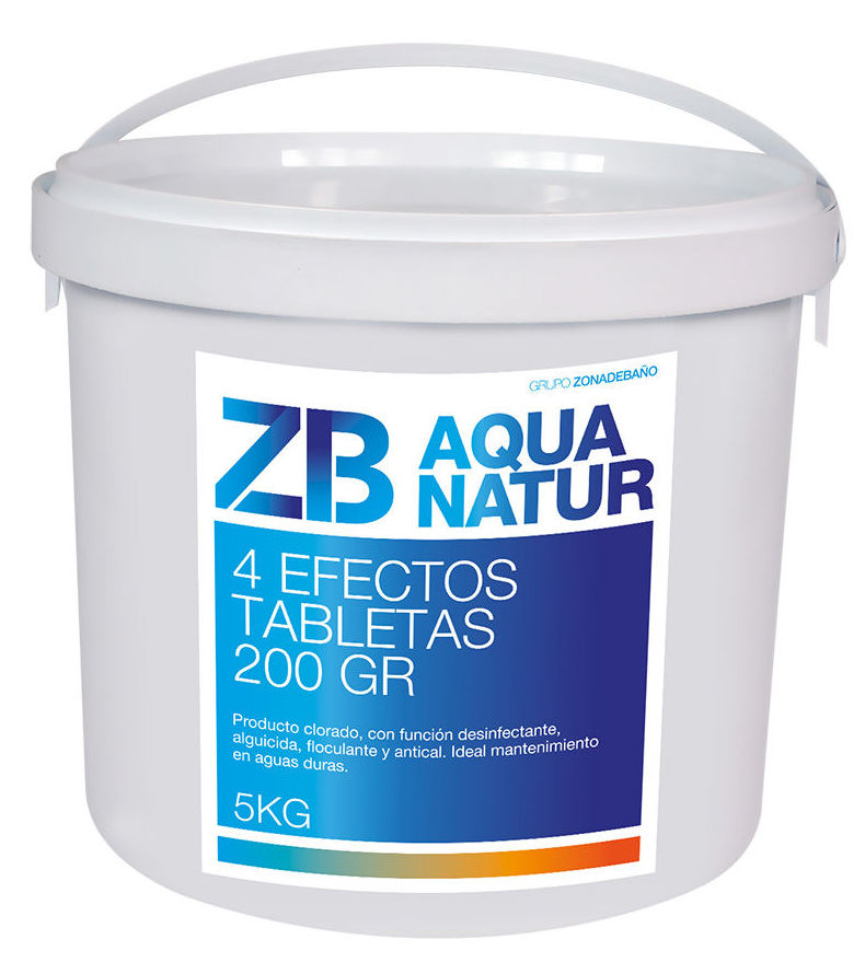 Cloro 4 efectos tabletas 200g: Servicos de Aiguanet Garden & Pool Cloro 4 efectos tabletas 200g: Servicos de Aiguanet Garden & Pool