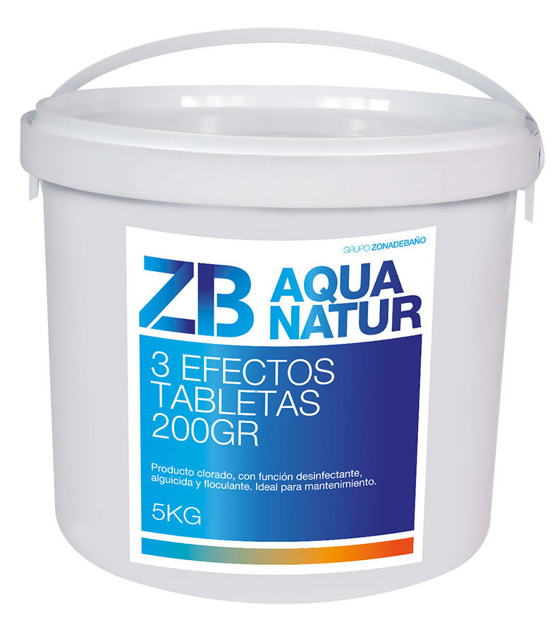 Cloro 3 efectos tabletas 200g: Servicos de Aiguanet Garden & Pool Cloro 3 efectos tabletas 200g: Servicos de Aiguanet Garden & Pool