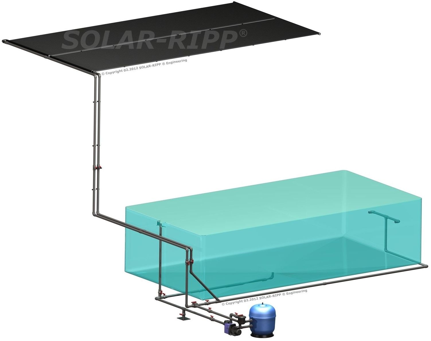 Calefacción Solar para piscinas: Servicos de Aiguanet Garden & Pool Calefacción Solar para piscinas: Servicos de Aiguanet Garden & Pool