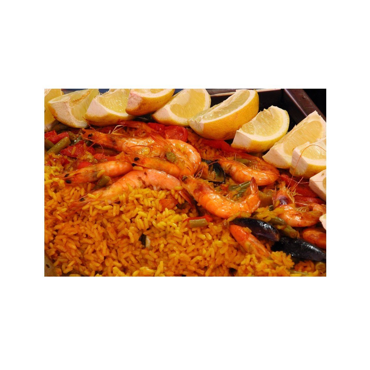 Paella de pescado y marisco Paella de pescado y marisco