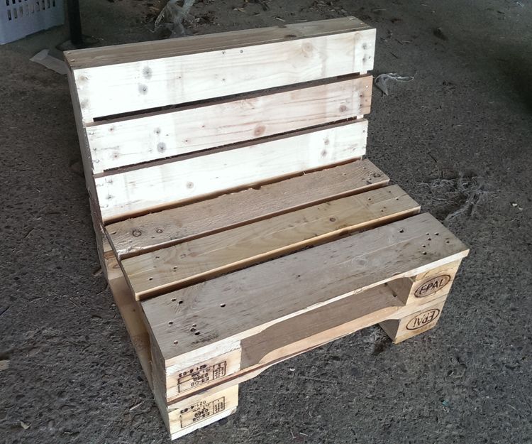 Muebles con palets en Barcelona